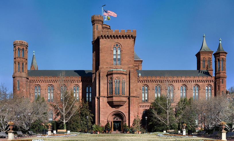The Smithsonian Institute's headquarters. (Source: Wikimedia Commons)